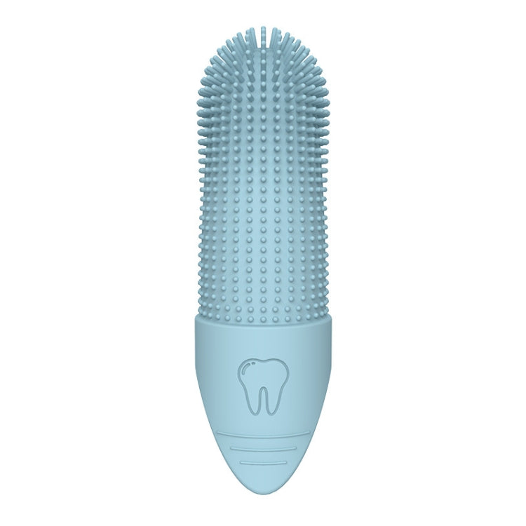 Cepillo de dientes para mascotas, cepillo de dientes de silicona para gatos y perros, herramienta de cuidado de limpieza bucal para mascotas