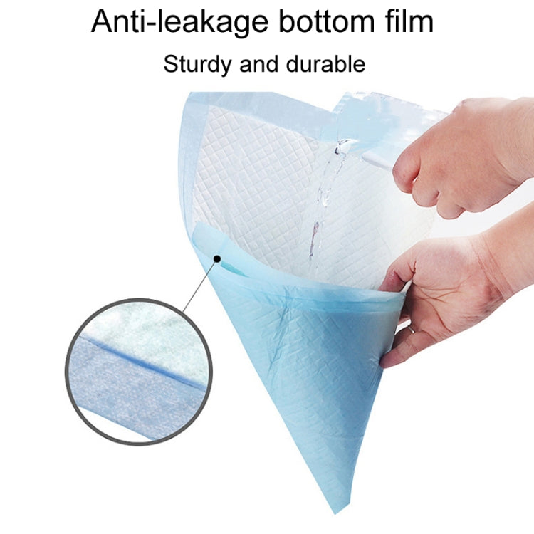 Almohadillas de entrenamiento para mascotas Almohadilla para pañales para perros absorbente de agua espesa, S 33 x 45cm 100pcs / Pack, M 45 x 60cm 50pcs / Pack, L 60 x 60cm 40pcs / Pack, XL 60 x 90cm 20pcs / Pack