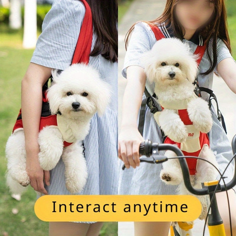 Bolsa de transporte para exteriores para mascotas de cuatro patas DONO Mochila transpirable, S, M, L, XL, XXL, XXXL