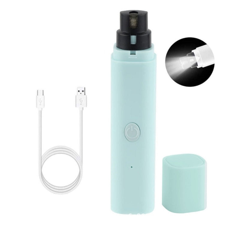 Amoladora de uñas totalmente automática para mascotas con luz LED