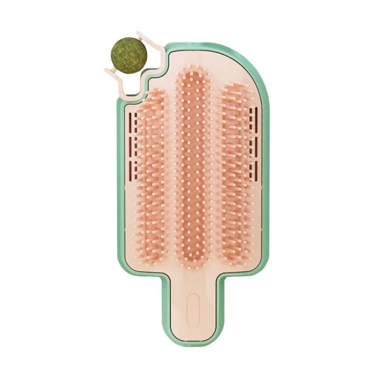 Cepillo masajeador para mascotas con forma de helado autoexcitante Cats Corner, Simple Model, Feather Model, Peppermint Ball Model