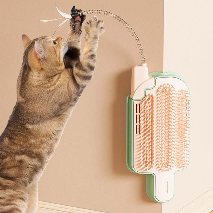Cepillo masajeador para mascotas con forma de helado autoexcitante Cats Corner, Simple Model, Feather Model, Peppermint Ball Model
