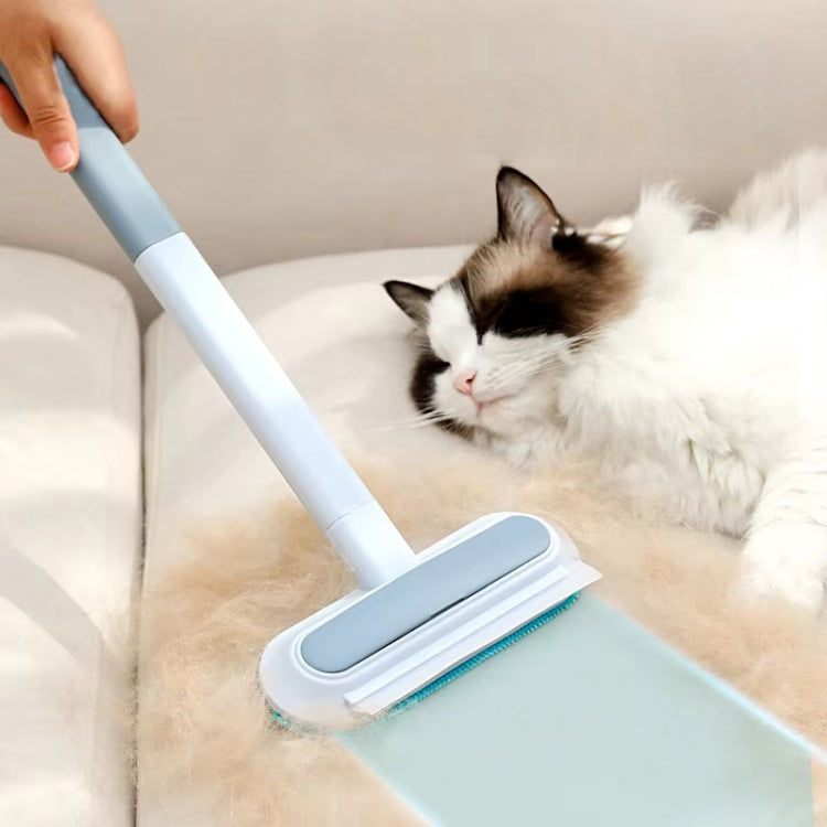 Cepillo para el pelo multifunción para mascotas, gatos, quitapelos pegajosos, alfombras, camas, gasa para el pelo, limpiador de ventanas