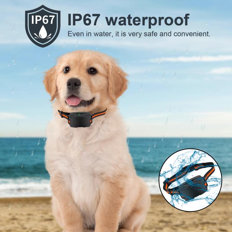 Collar antiladridos para perros, dispositivo de entrenamiento remoto para mascotas, control de ladridos