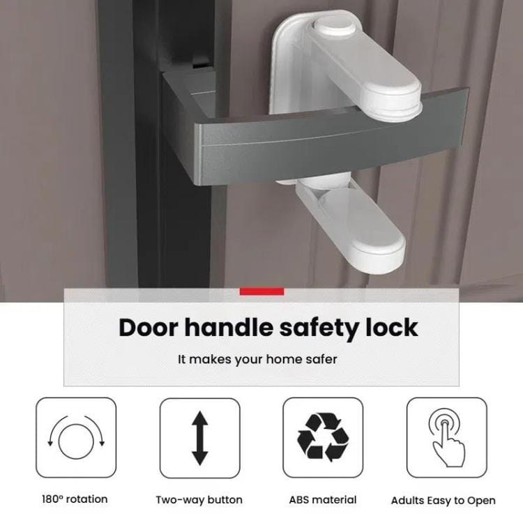 Children Security Lock Anti-Opening Anti-Pet Dogs Cats Open Cabinet Drawer Window Door Lock Petgonia