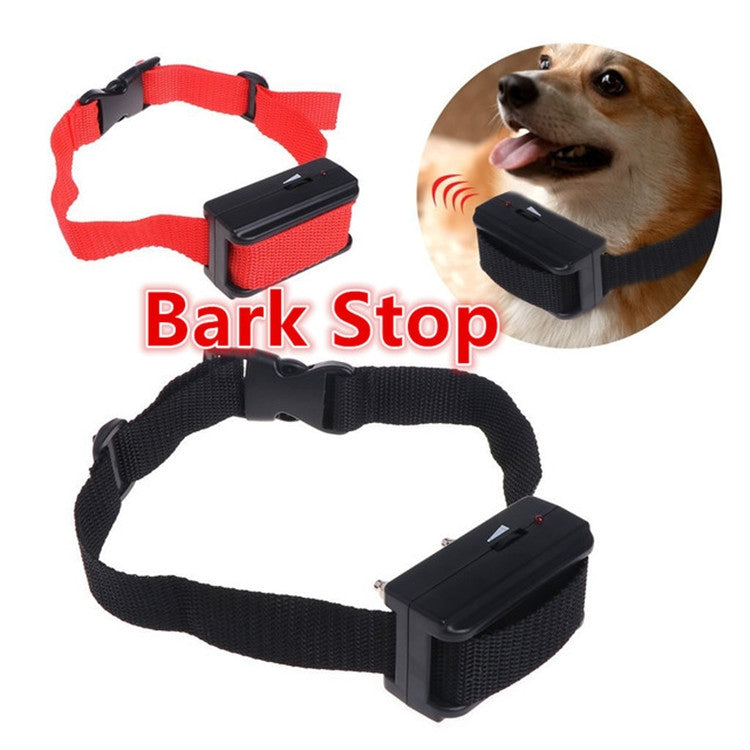 Tope de corteza para mascotas, entrenador automático para perros, Collar de descarga eléctrica