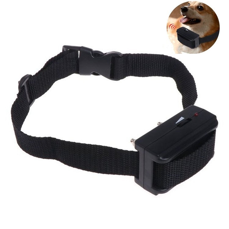 Tope de corteza para mascotas, entrenador automático para perros, Collar de descarga eléctrica