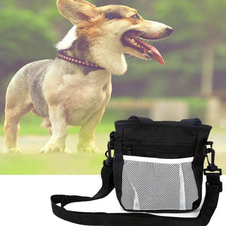 Bolsa de refrigerio para mascotas, riñonera de entrenamiento, bolsa de entrenamiento multifuncional para mascotas