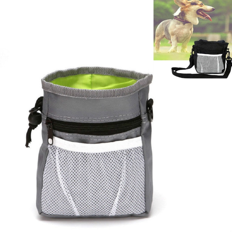 Bolsa de refrigerio para mascotas, riñonera de entrenamiento, bolsa de entrenamiento multifuncional para mascotas