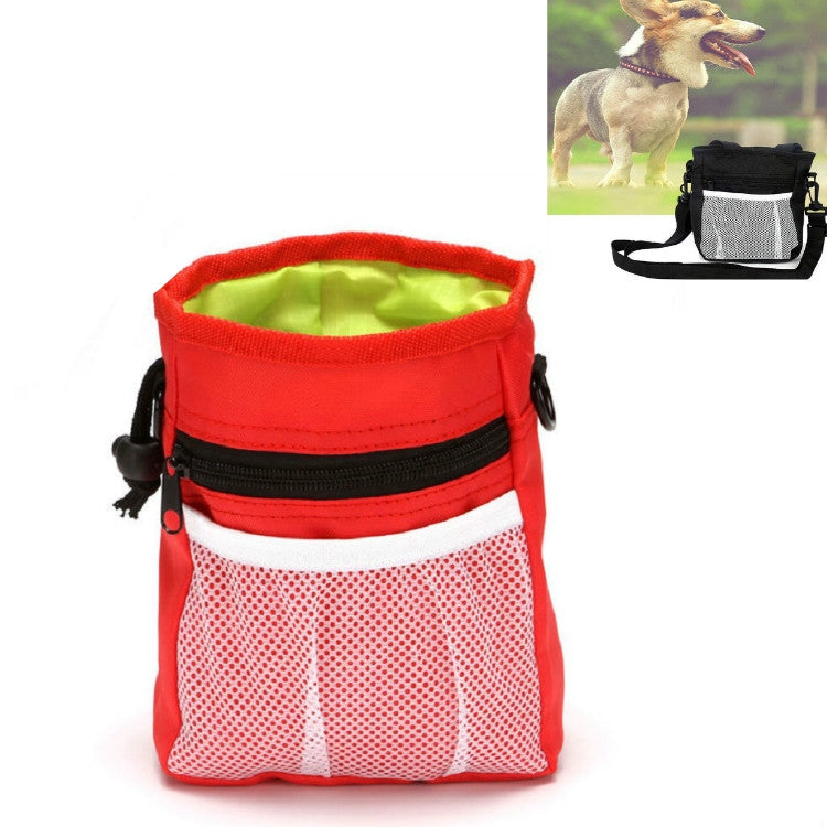 Bolsa de refrigerio para mascotas, riñonera de entrenamiento, bolsa de entrenamiento multifuncional para mascotas