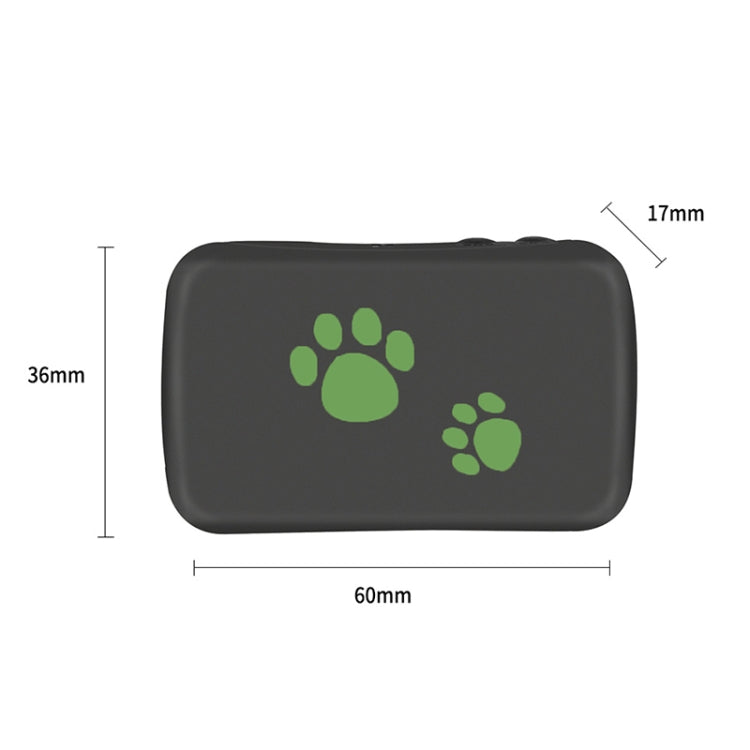 TK203 2G GPS / GPRS / GSM Personal / Mercancías / Mascota / Localizador de bolsas Collar para mascotas Dispositivo de seguimiento en tiempo real, TK203