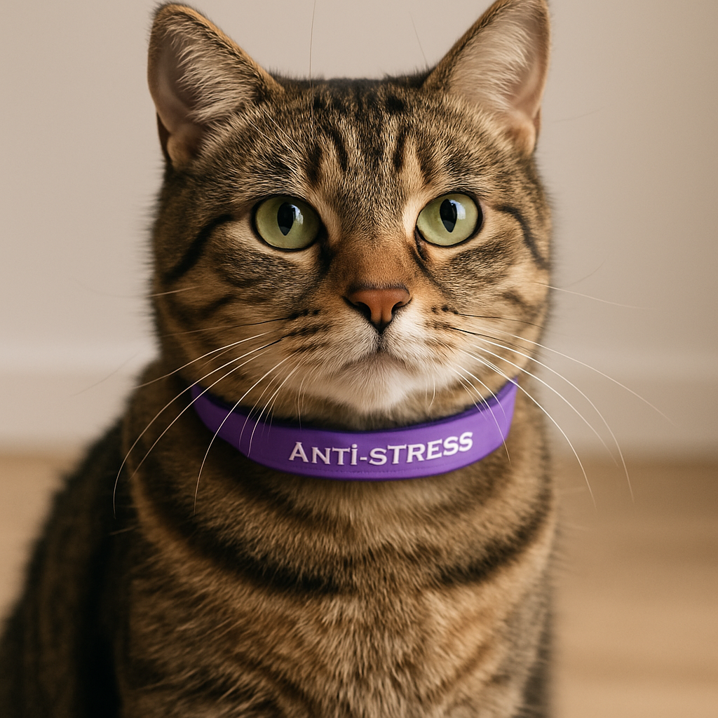 Collar antiestrés gato