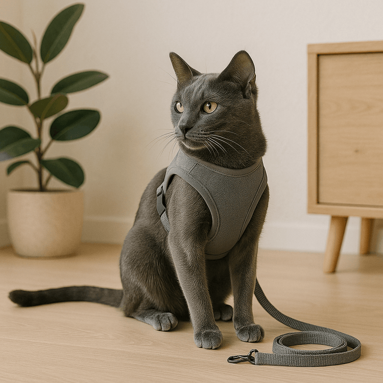 arnés gato antiescape
