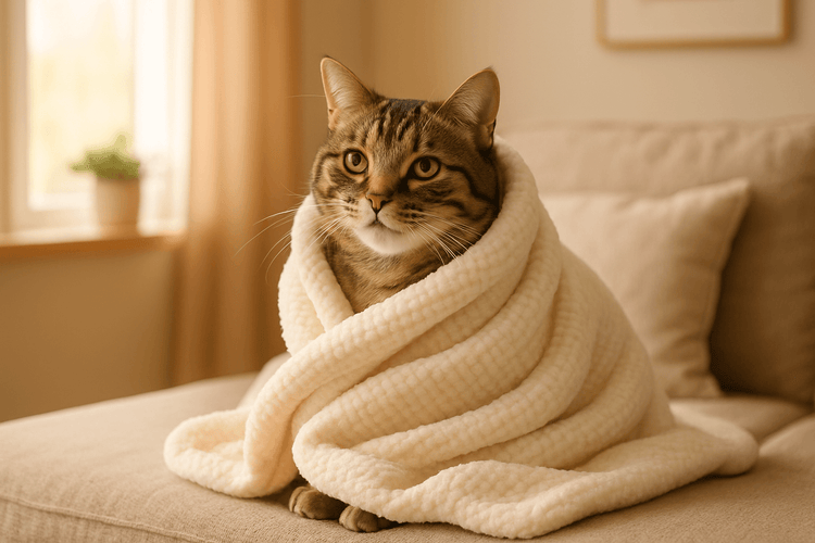 manta termica gato