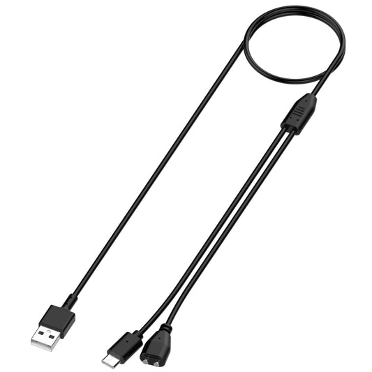 Cable de carga magnético para dispositivo de adiestramiento de mascotas para perros, longitud: 1 m, For Delupe / Yawpet