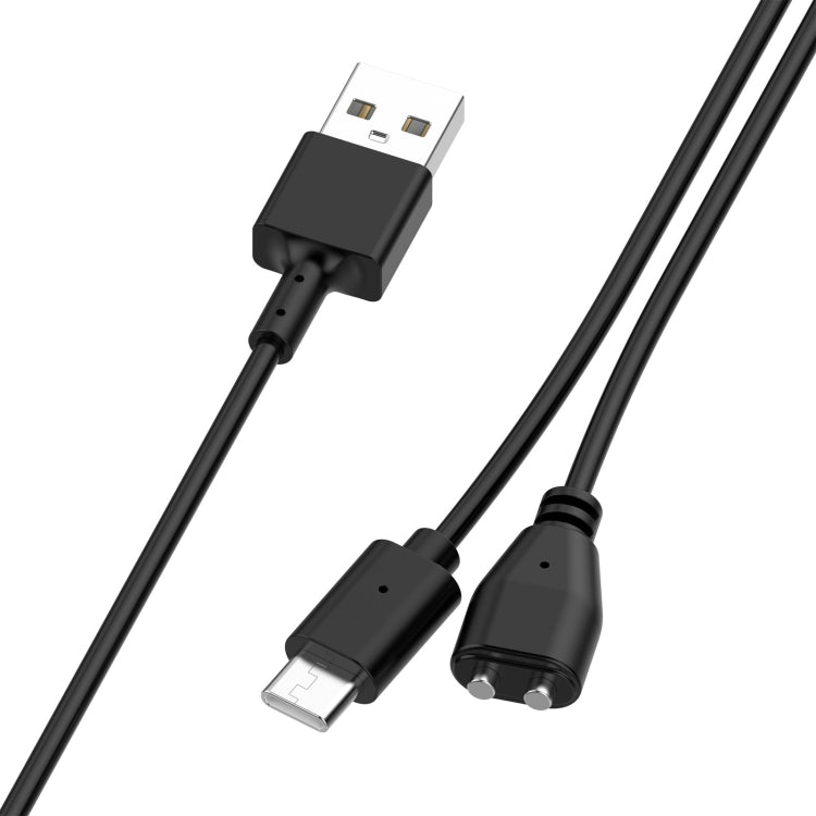 Cable de carga magnético para dispositivo de adiestramiento de mascotas para perros, longitud: 1 m, For Delupe / Yawpet
