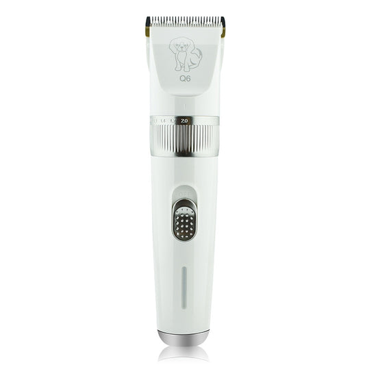 Afeitadora eléctrica para mascotas con carga USB Q6 y cuatro peines, Q6 Shaver