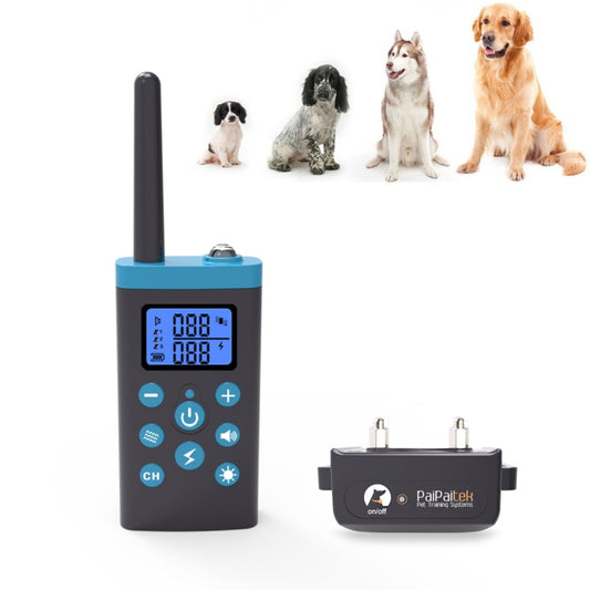 Collar automático antiladridos, sistema de Control de entrenamiento para mascotas + Collar de cuero PU con descarga eléctrica para perros, PD525