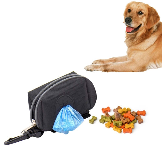 Bolsa de basura para exteriores, bolsa para llevar bocadillos para mascotas, entrega de colores aleatorios, Snack Carrying Bag