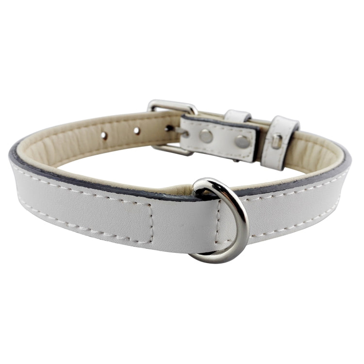 Collar de cuero para perros Productos para mascotas Collar para perros grandes, Tamaño: XL, 3 * 60 cm, Size: XL