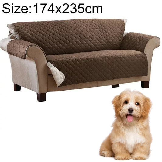 Cojín de sofá para mascotas impermeable y resistente al desgaste, tapete doble, tamaño: 174x235 cm, Double Mat, Size: 174x235cm