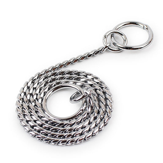 Cadena P para mascotas de 35cm, collares para mascotas, correa para el cuello para mascotas, banda para el cuello para perros, cadena de serpiente, cadena para perros, Collar para perros con cadena de Metal sólido