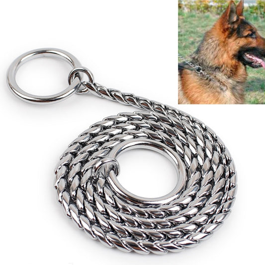 65 cm Pet P Cadena Collares para mascotas Correa para el cuello para mascotas Banda para el cuello para perros Cadena de serpiente Collar para perros con cadena para perros, 65cm