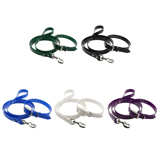 Cinturón de tracción de material TPU Collar para perros domésticos Cuerda telescópica de tracción para perros con asa para correa para perros, Tamaño: S, Longitud de la cuerda: 120 cm, Tamaño del collar: 40 cm