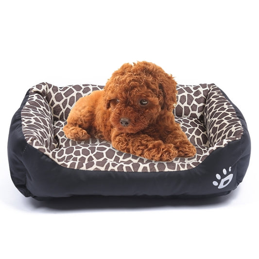 Alfombra para perrera para perros, cálida y genuina, para las cuatro estaciones, de grano animal, tamaño: 3XL, 110 × 82 × 20 cm, Size: 3XL, 110×82×20cm