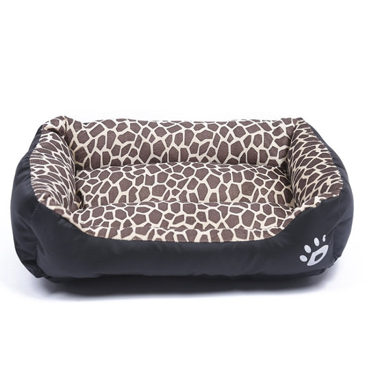 Alfombra para perrera para perros, cálida y auténtica, para las cuatro estaciones, de grano animal, tamaño: M, 54 × 42 × 12 cm, Size: M, 54×42×12cm