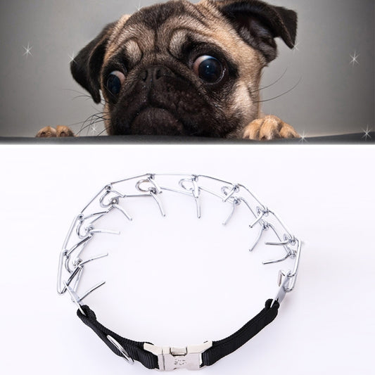 Collar de metal de alta calidad para perros de compañía, cadena ajustable, collar de cadena para perros de entrenamiento específico, tamaño: 4,0 mm * 60 cm, Dogs Chain Collar