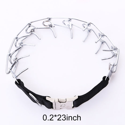 Collar de metal de alta calidad para perros de compañía, cadena ajustable, collar de cadena para perros de entrenamiento específico, tamaño: 4,0 mm * 60 cm, Dogs Chain Collar
