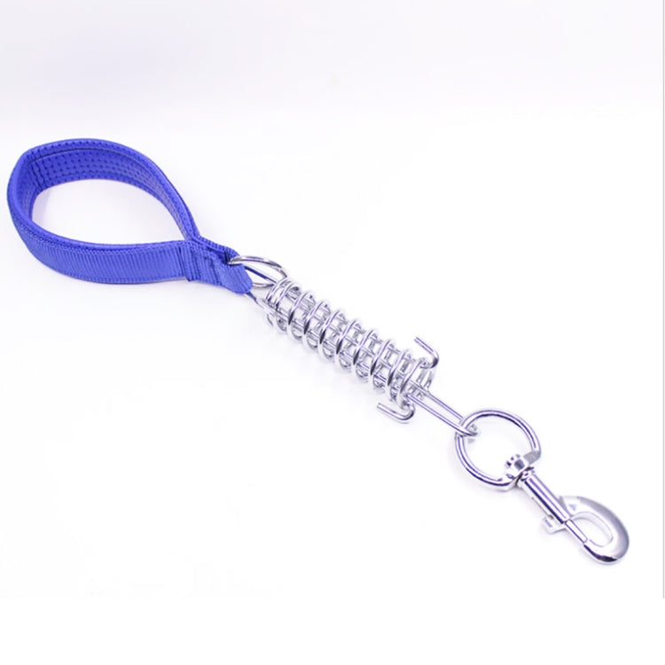 Cojín para perros medianos y grandes para mascotas, cuerda de tracción, mango de espuma con resorte, cadena corta a prueba de explosiones, tamaño: 3 mm * 40 cm, ancho de espuma: 2 cm, Size: 3mm*40cm, Foam Width: 2cm