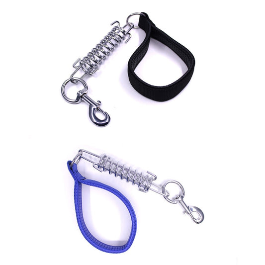 Cojín para perros medianos y grandes para mascotas, cuerda de tracción, mango de espuma con resorte, cadena corta a prueba de explosiones, tamaño: 3 mm * 40 cm, ancho de espuma: 2 cm, Size: 3mm*40cm, Foam Width: 2cm