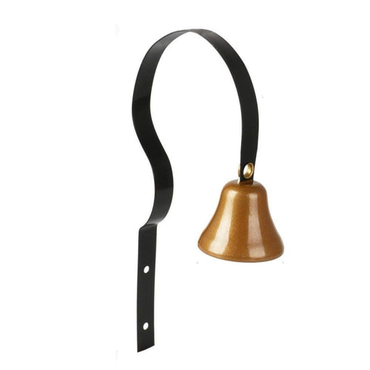 2 uds campana de Navidad Retro campanas de pared de Metal timbre de entrenamiento para perros decoración del hogar