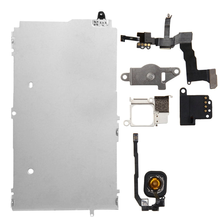 Juego de piezas de accesorios de reparación LCD 6 en 1 para iPhone 5s