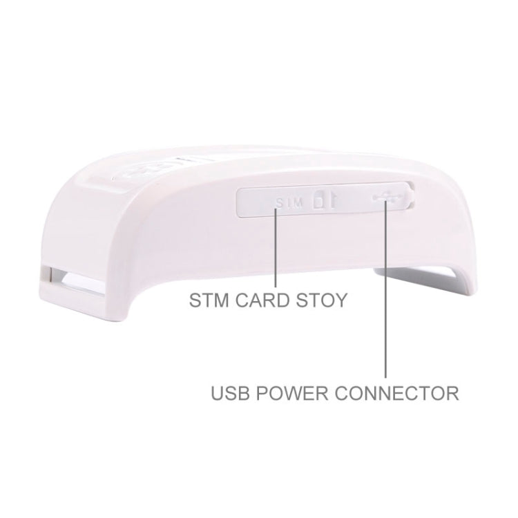 Rastreador GPS impermeable IPX6 universal KH-909 para mascotas / niños / ancianos, KH-909 White + Black, KH-909 White + Blue
