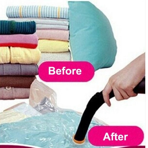 Bolsas grandes de compresión de bombeo al vacío PE + PET/bolsa para ropa, bolsa para polvo con acabado de edredón, paquete individual, Compression Bags