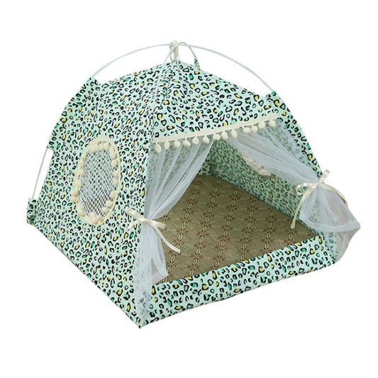Tienda universal para perros pequeños y gatos Four Seasons, nido para mascotas con arena para gatos extraíble y lavable, M