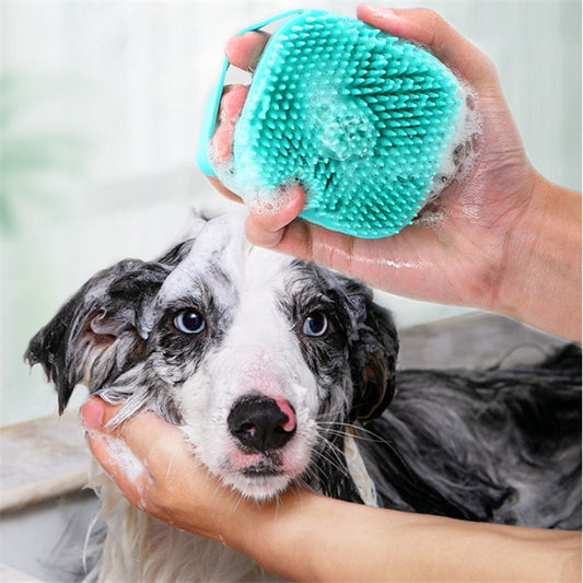 Cepillo de masaje para baño de mascotas, guantes de baño para frotar perros con cepillo, Rub Bath Gloves