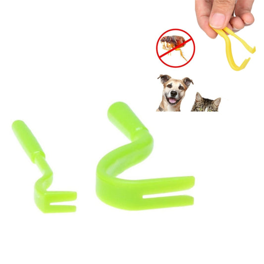 2 uds., cortaúñas para mascotas, desparasitación de animales, Extractor de garrapatas duras, gancho para pulgas para gatos y perros, 2 PCS Green, 2 PCS Yellow, 2 PCS Blue