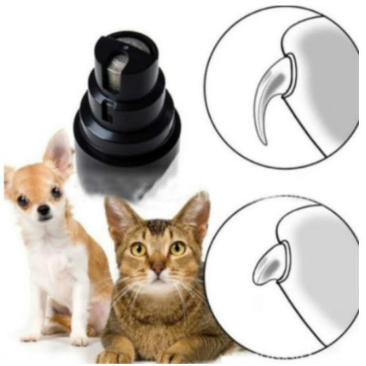 Pulidor de uñas para mascotas, gatos y perros, uñas limpias, manicura eléctrica, PTy068 1 Block Silent Version, PTy078 2 Block Professional Edition