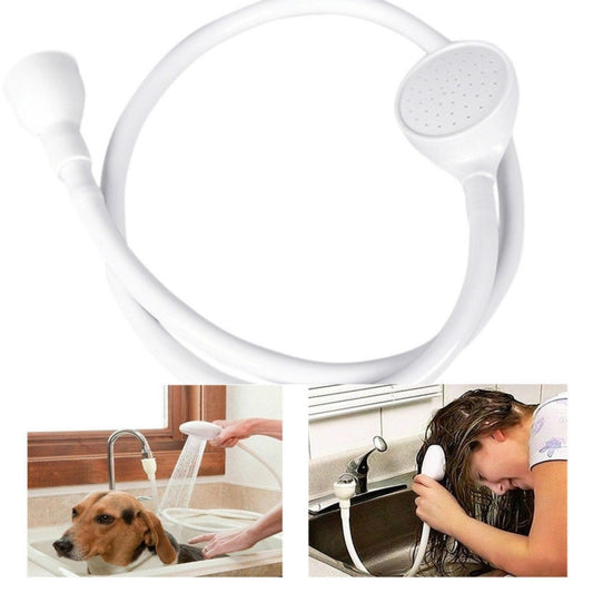 Boquilla de fregadero Simple multifuncional para ducha de mascotas, suministros de limpieza para ducha, 2 uds., Sink Nozzle