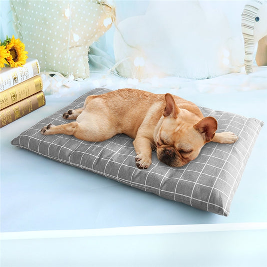 Cama para dormir gruesa y cálida para mascotas, cama para dormir para perros y gatos, de invierno, S, M, L, XL