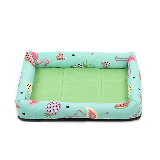 Cama para mascotas con alfombrilla para perros lateral no extraíble Summer Pet, M 53X40X6cm, XL 83X66X8cm