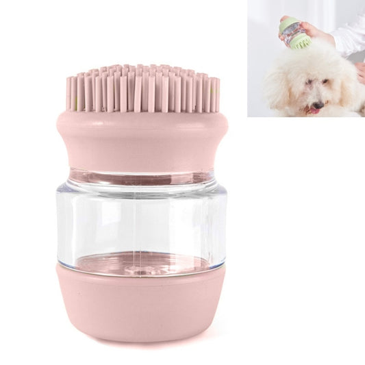 Cepillo de baño para mascotas, masaje multifuncional de silicona, suministros para mascotas
