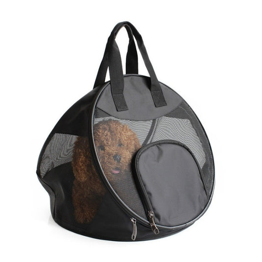 Bolso plegable multifuncional para mascotas, bolsa portátil para salir, suministros para mascotas