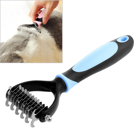 Cepillo de herramientas para desprender el cabello para el cuidado del cabello de piel para perros y gatos