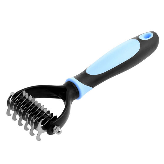 Cepillo de herramientas para desprender el cabello para el cuidado del cabello de piel para perros y gatos