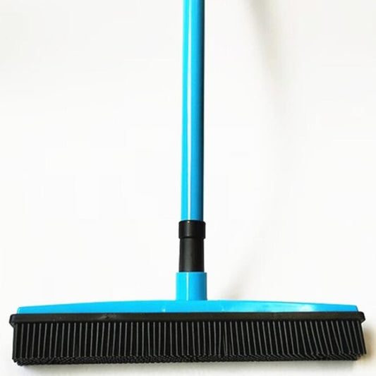 2 uds., escoba para quitar el pelo de alfombras para mascotas, raspado, fregona para lavar a mano sin polvo, cepillo de suelo de goma, Blue, Green, Red, Yellow, Grass Green